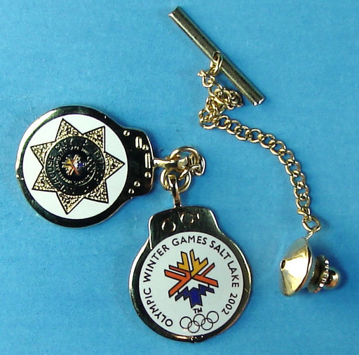 2002 Salt Lake Olympics Syracuse City Police Pin