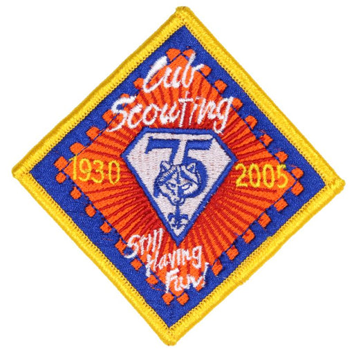 75th Anniversary of Cub Scouting 2005 Diamond Shape