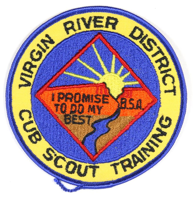 Virgin River Districe Patch Cub Scout Training