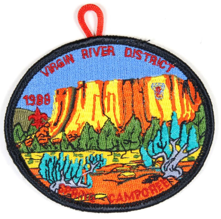 Virgin River Districe Patch 1988 Spring Camporee