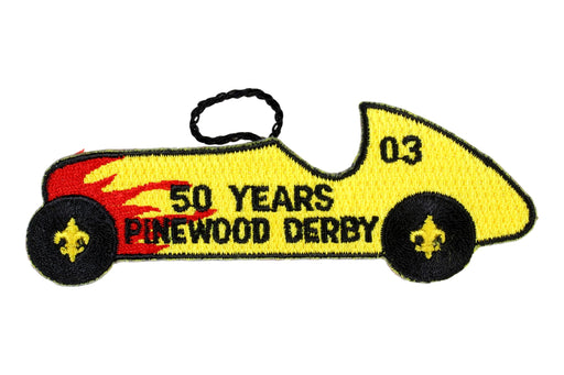 Award - Pinewood Derby Patch 2003