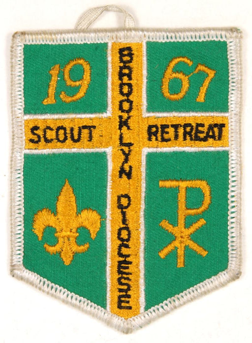1967 Brooklyn Diocese Scout Retreat Patch