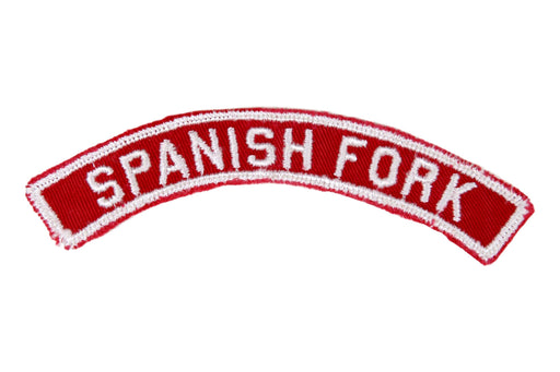 Spanish Fork Red and White City Strip