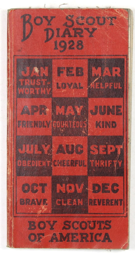 Boy Scout Diary 1928