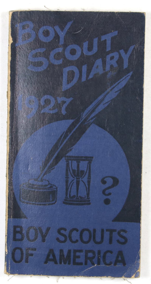 Boy Scout Diary 1927