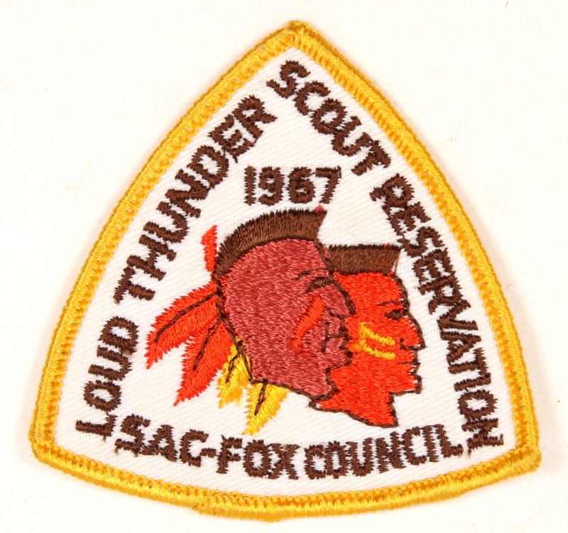 Loud Thunder Scout Reservation Patch 1967