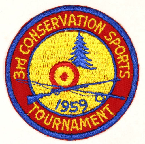 3rd Conservation Sports Tournament Patch 1959