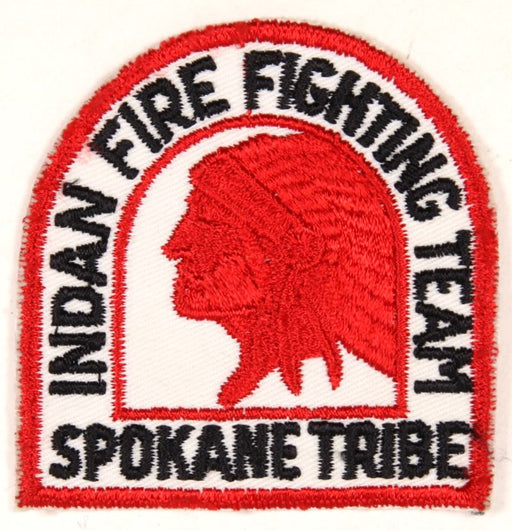 Indian Fire Fighting Team Spokane Tribe Patch