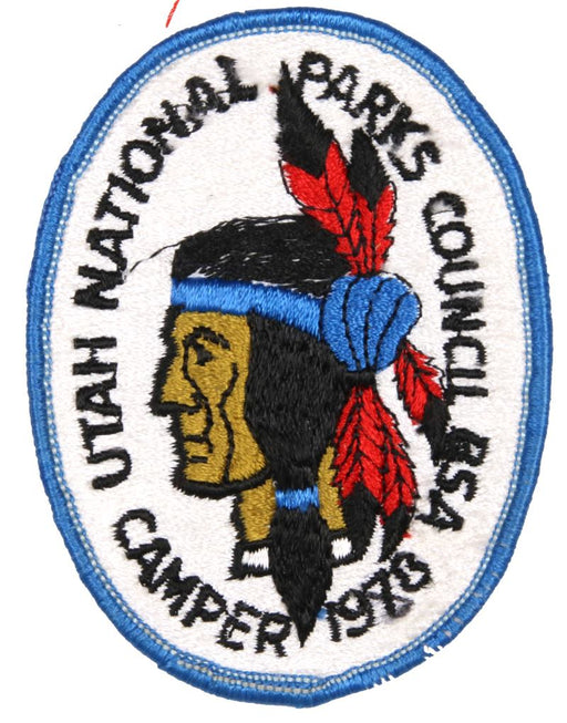 1980 Utah National Parks Camper Patch Reissue
