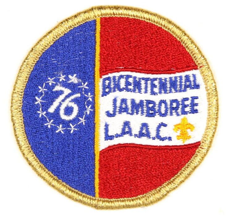 Bicentennial Jamboree 1976 LAAC Patch