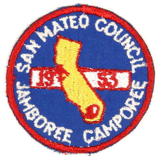 San Mateo 1953 Jamboree Camporee Patch