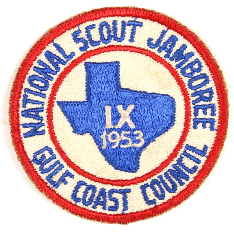 1953 NJ Gulf Coast Council Patch