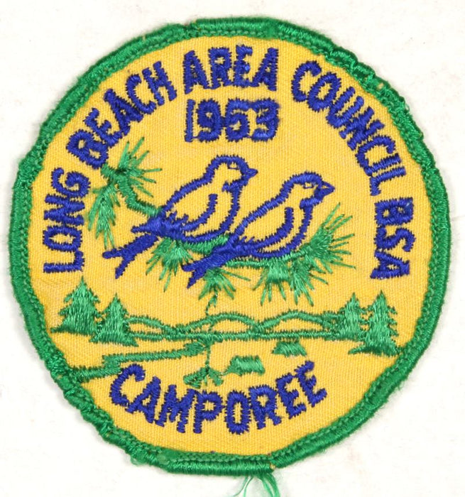 Long Beach Area Camporee Patch 1953