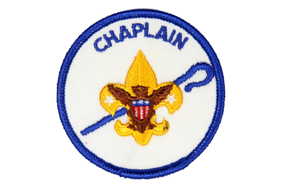 Chaplain Patch 1970s Round — Eagle Peak Store