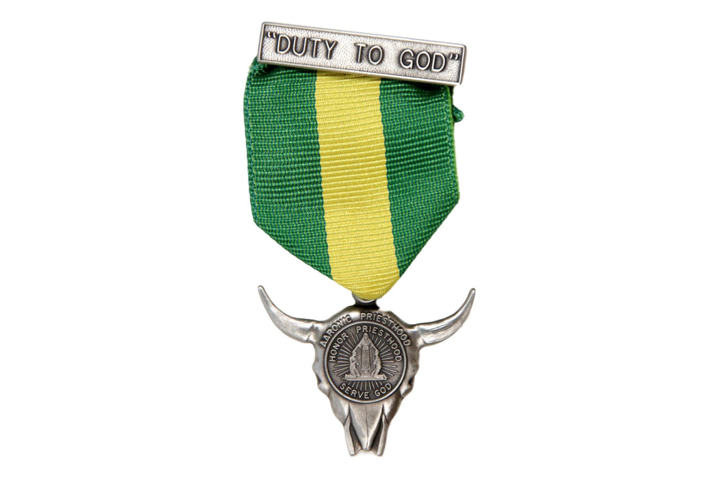 Duty to God Award Medal LDS Type 7B