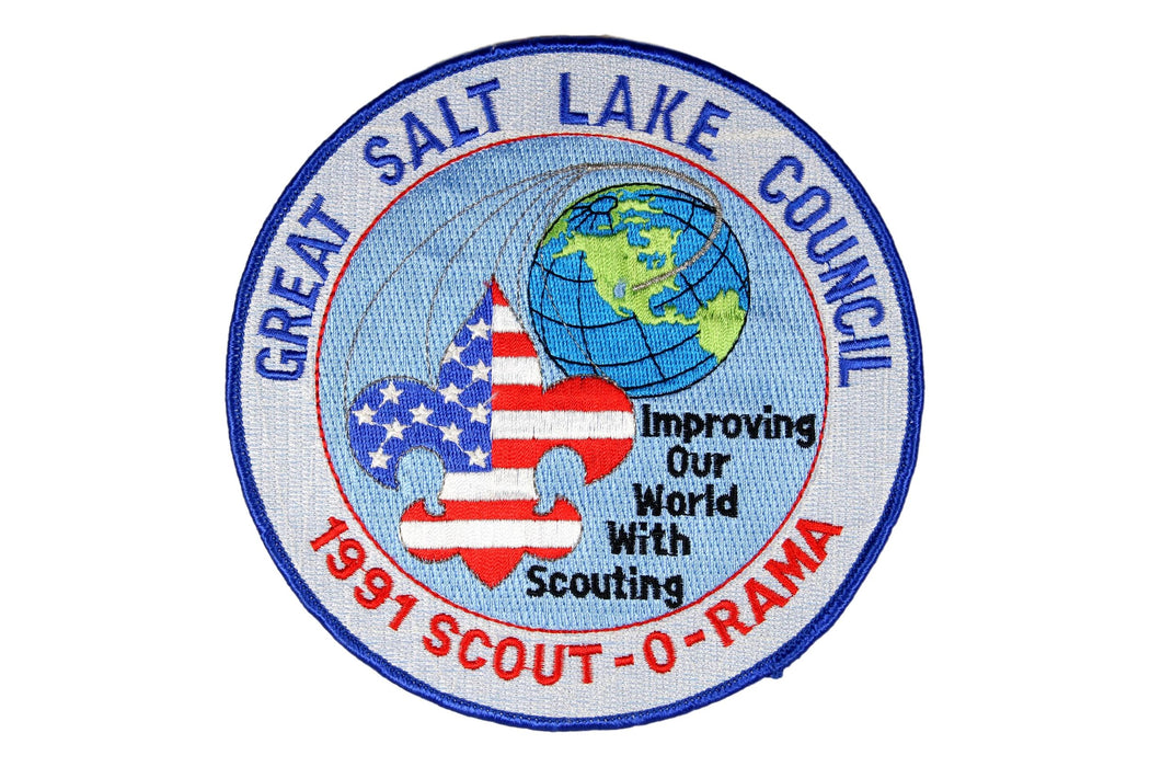 1991 Great Salt Lake Scout-O-Rama Jacket Patch