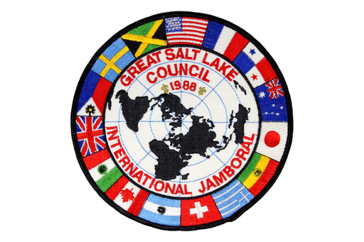 1988 Great Salt Lake International Jamboral Jacket Patch