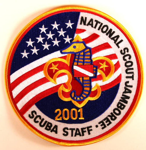 2001 NJ Scuba staff Jacket Patch