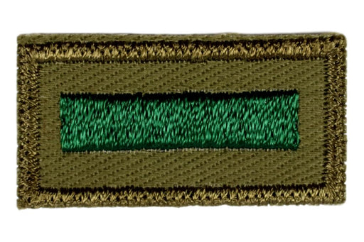 Assistant Patrol Leader Patch 1960s Rough Twill Gauze Back