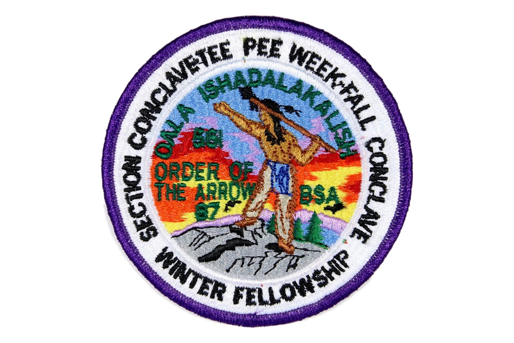 Lodge 561 Oala Ishadalakalish Patch eR1987