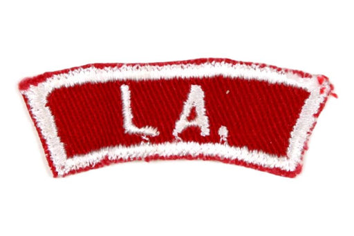 Louisiana Red and White State Strip