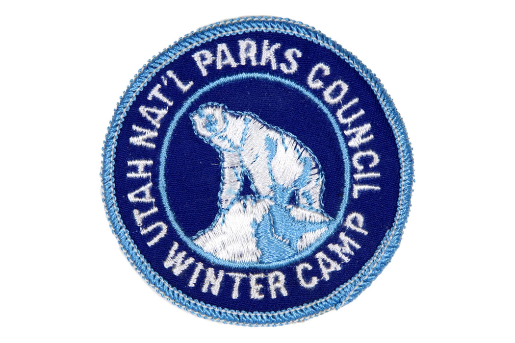 1976 Utah National Parks Winter Camp Patch