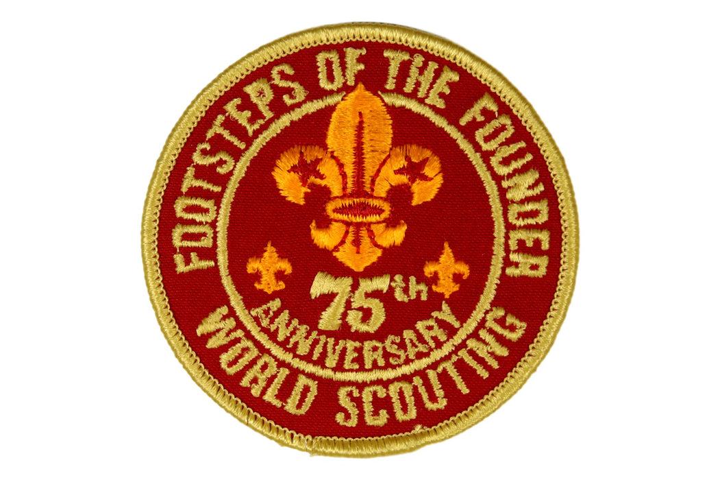 1982 Footsteps of the Founder Patch