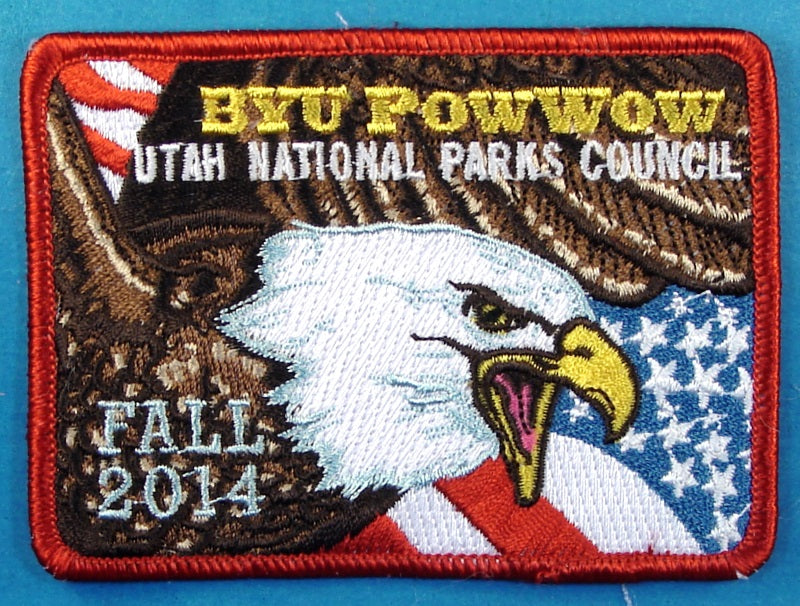 2014 BYU Merit Badge Pow Patch Fall
