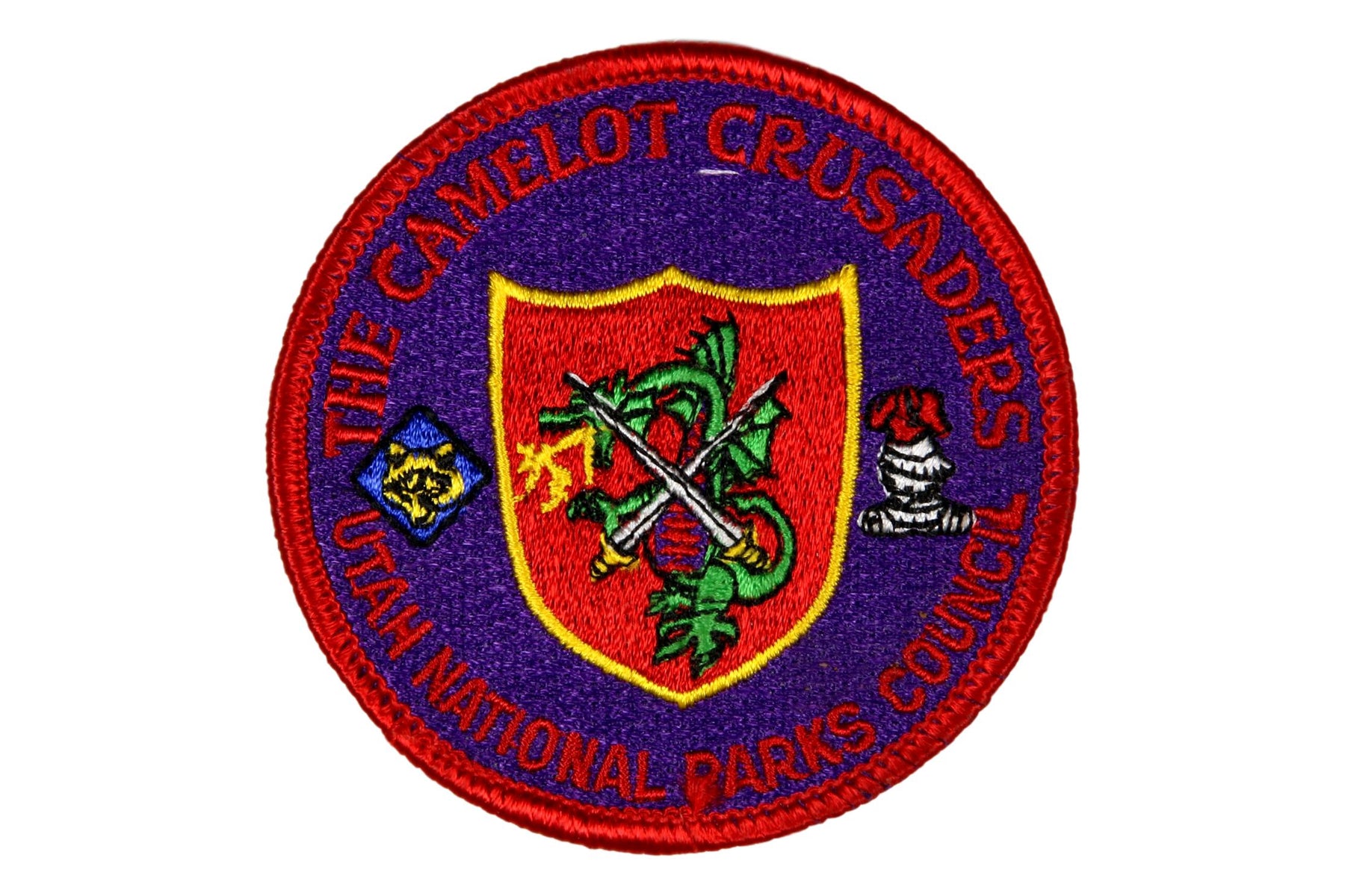 Utah National Parks The Camelot Crusaders Patch