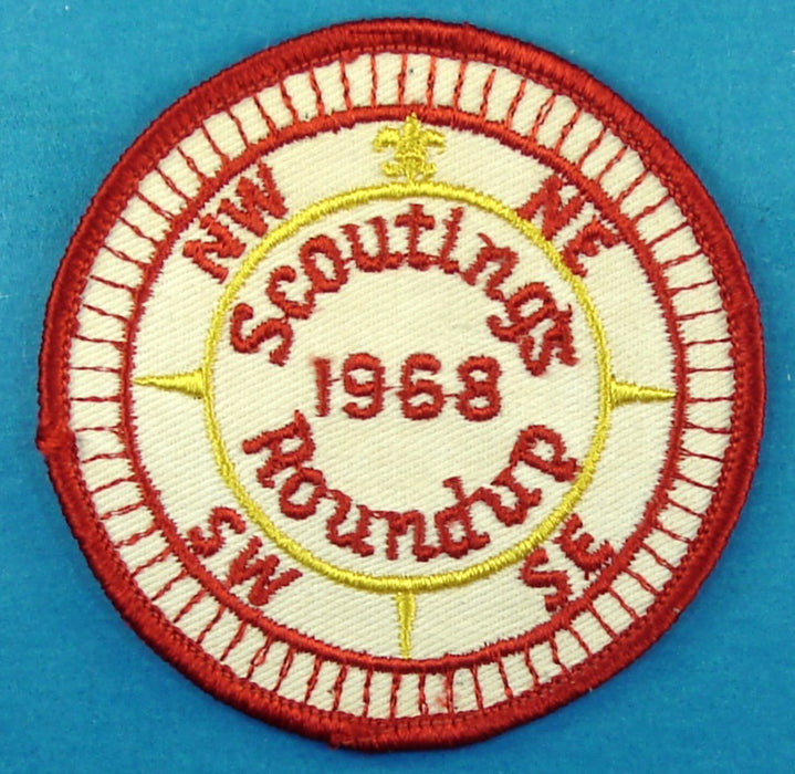 1968 Scouting Roundup Patch