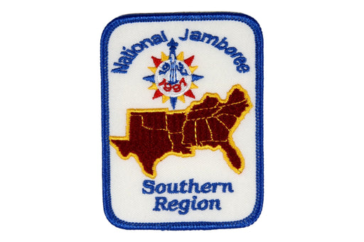 1997 NJ Southern Region Patch Blue Border
