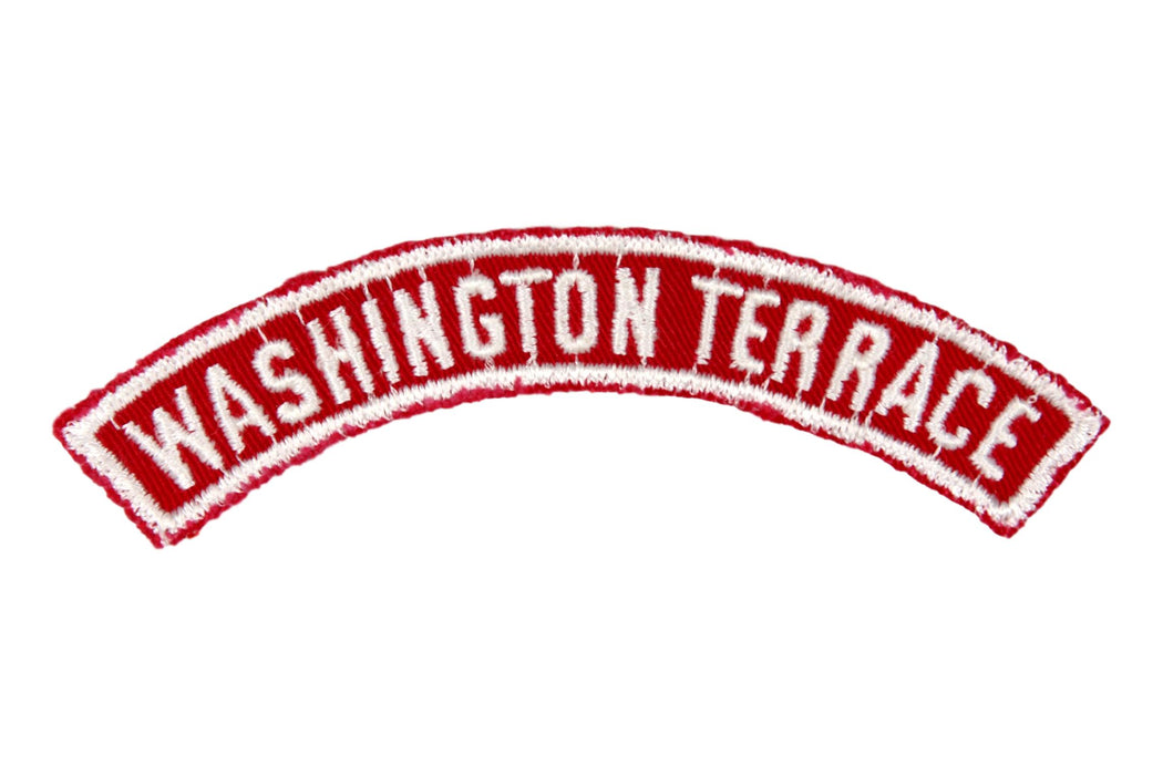 Washington Terrace Red and White