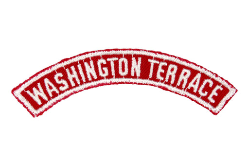 Washington Terrace Red and White City Strip