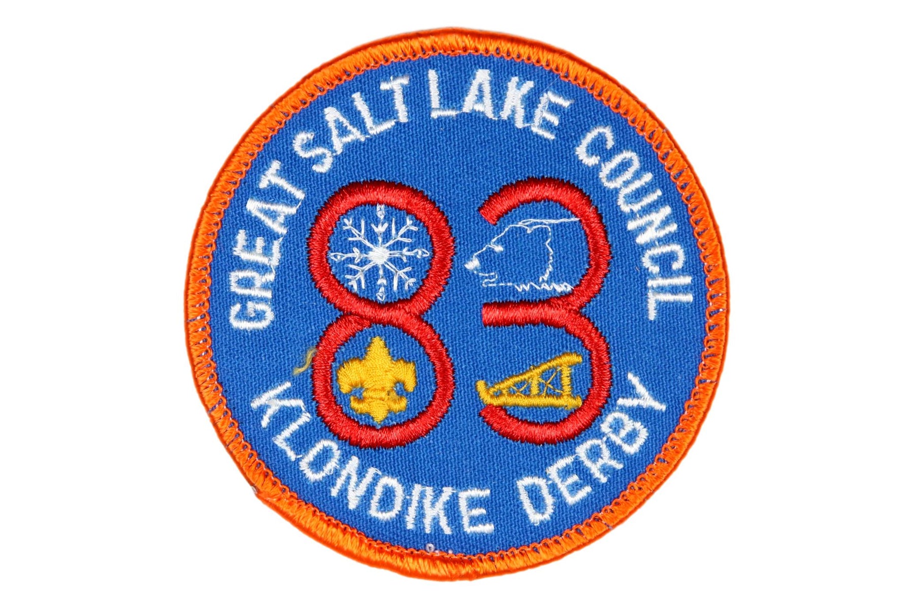 1983 Great Salt Lake Klondike Derby Patch