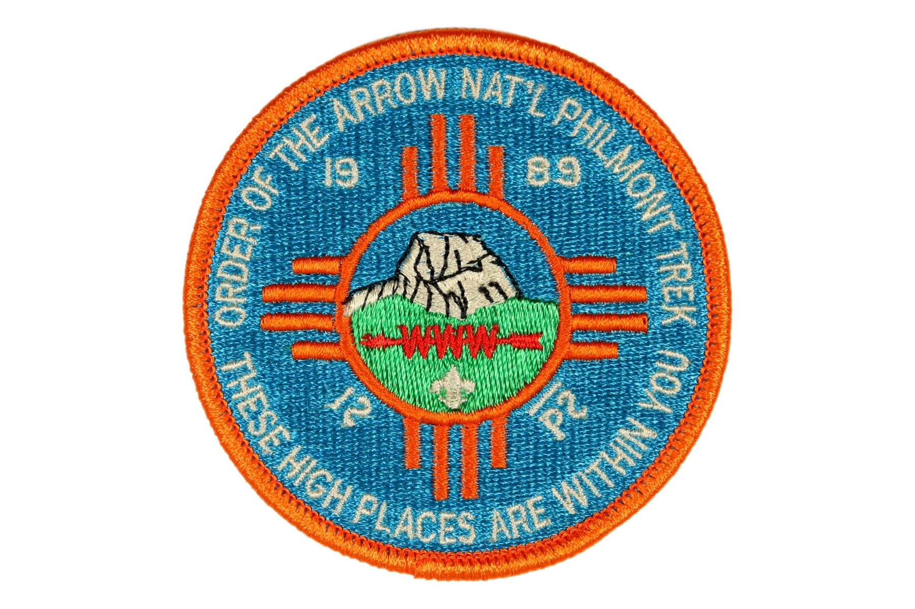 1989 Philmont Order of the Arrow Trek Patch