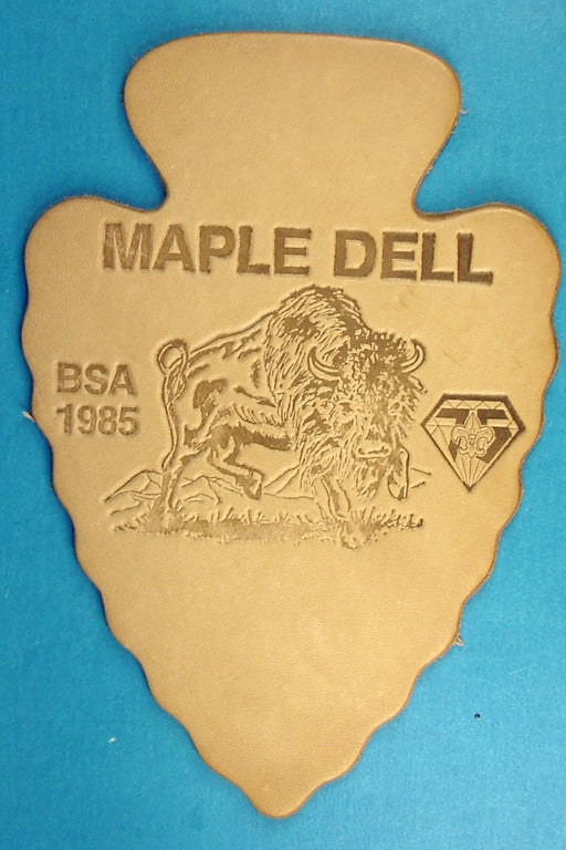 Maple Dell Camp Leather Arrowhead 1985