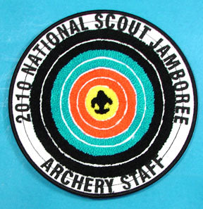 2010 NJ Archery Staff Chenille Jacket Patch