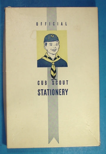 Cub Scout Stationery 1940-50s