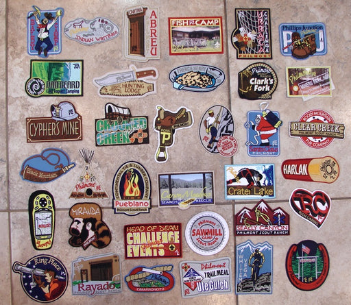 Philmont Outback Camp Patch Set