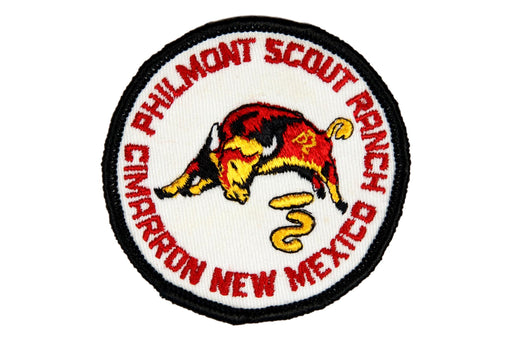 Philmont Scout Ranch Patch Green Gauze Back