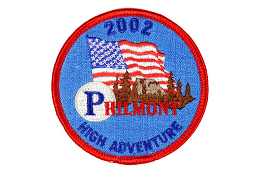 2002 Philmont High Adventure Patch