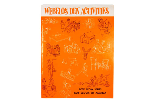 Webelos Den Activities Book 1982