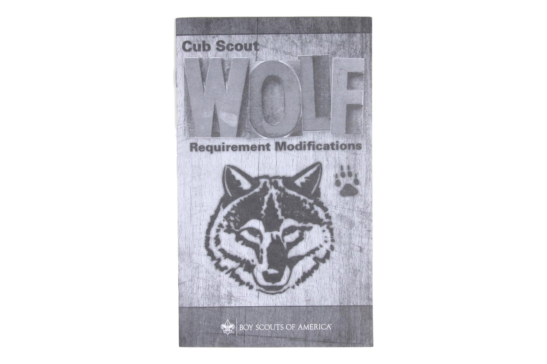Wolf Cub Scout Requirement Modifications Booklet 2017