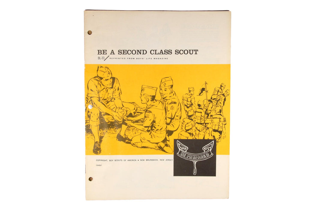 Be a Second Class Scout BL-33