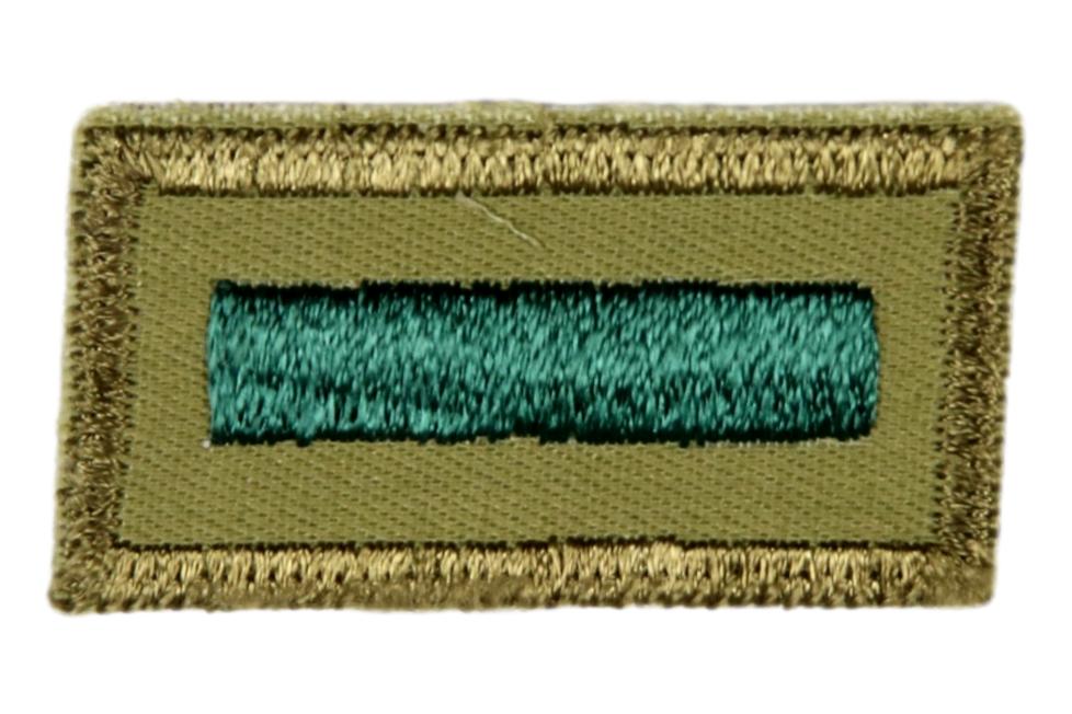 Assistant Patrol Leader Patch 1960s Smooth Twill Gum Back