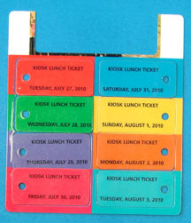 2010 NJ Kiosk Tickets with Holder