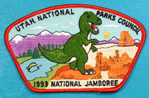 Utah National Parks JSP 1993 NJ Red Border