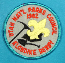 1982 Utah National Parks Klondike Derby Patch