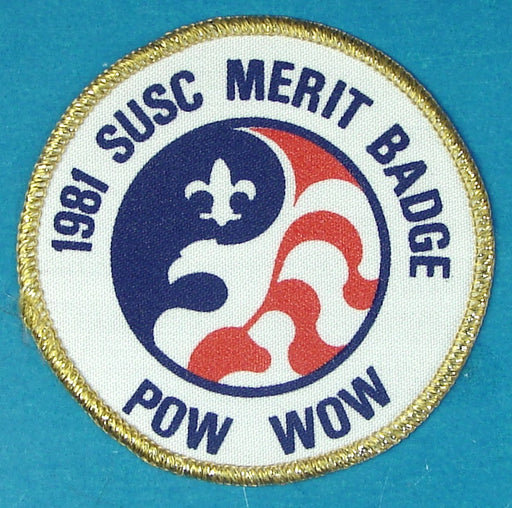1981 SUSC Merit Badge Pow Wow