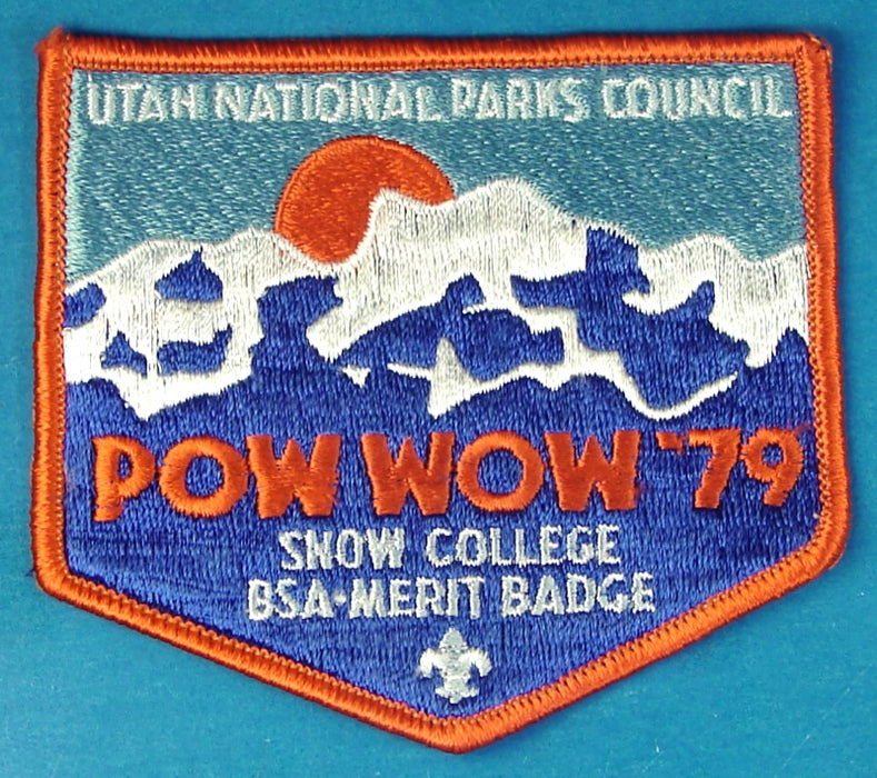 1979 Snow College Merit Badge Pow Wow